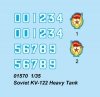 Trumpeter 01570 Soviet KV-122 Heavy Tank (1:35)